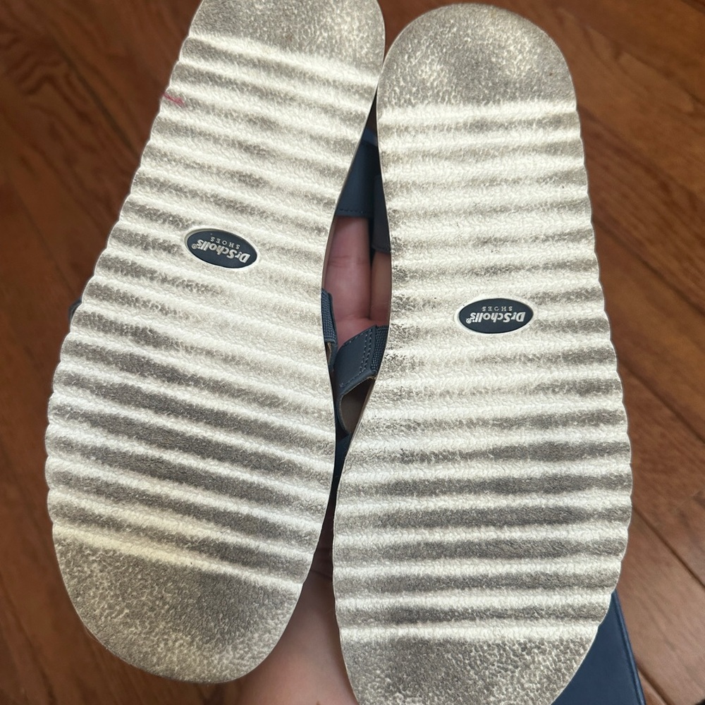 Dr. Scholl's Island Blue Sandals with Cushioned Sole - Picture 3 of 4